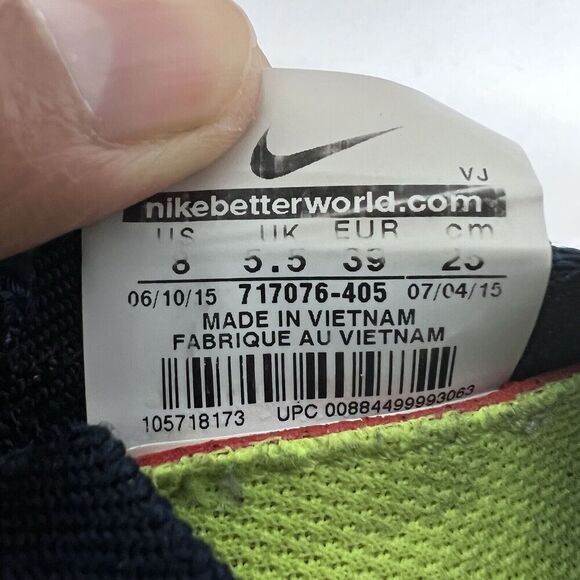 Nike Free RN Flyknit Running Shoes Fire Pink Grape Womens Size 8 - Picture 6 of 8